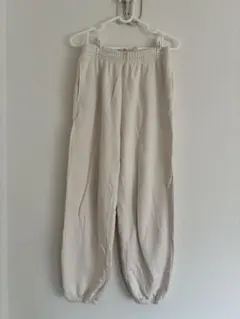 UNIQLO スウェットパンツ オフホワイト S