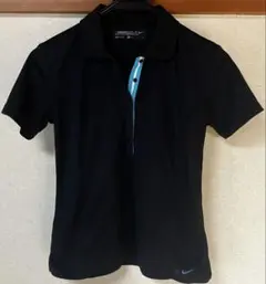 Nike Golf Dri-FIT ポロシャツ ブラック Mポリエステル100