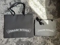 クロムハーツ 革袋 ポリッシュクロス ショッパー 巾着 ポーチ 紙袋