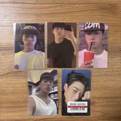 ATEEZ GOLDEN HOUR PART.4 トレカ サン 5枚セット