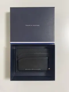 TOMMY HILFIGER /黒 /レザー /カードケース