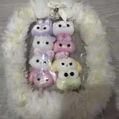 新品】ぐにゃぐにゃマスコット マイメロディ ピーチゼリー スクイーズ