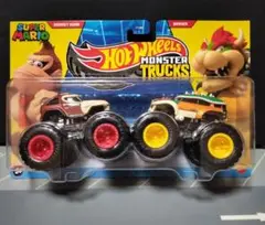 ホットウィール モンスタートラック　ドンキーコング VS クッパ　ニンテンドー Amazon | DieCast ホットウィール モンスタートラック スーパー