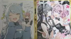 わたなれ プリズムガーデン ミニ色紙風イラストカード - メルカリ