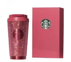 スタバ バレンタイン2026ステンレスタンブラーラインストーン473ml