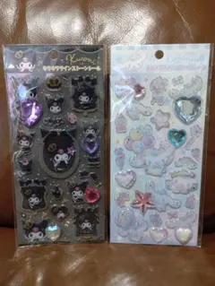 【新品】サンリオ 正規品 キラキララインストーンシール ２個セット