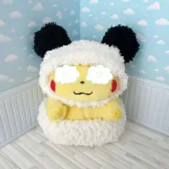 初期ピカチュウ　ハンドメイド　パンダ着ぐるみ