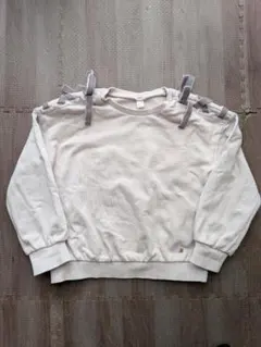 アプレレクール après les cours 肩リボントレーナー 130