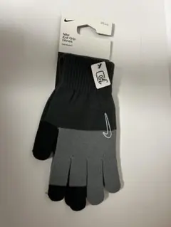【新品】NIKE ナイキ ニットグローブ アンスラサイトL/XL タッチ対応