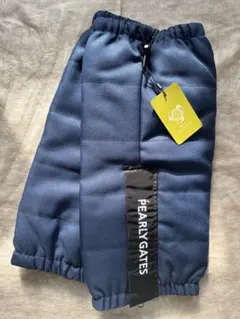 新品　パーリーゲイツ　レッグウォーマー　ネイビー