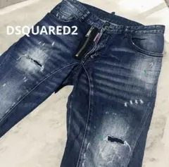 DSQUARED2 ディースクエアード　ジーンズ　リペア加工　ダメージ加工　46