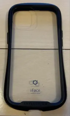 iFace Reflection ガラスケース iPhone 15 ネイビー