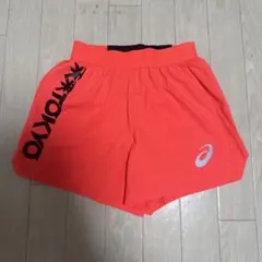 asics ランニングパンツ　インナー付き