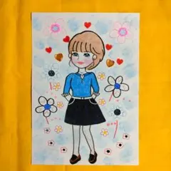 イラスト　手描き