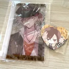 DIABOLIK LOVERS ディアラバ 無神ユーマ 缶バッジ クリアポーチ
