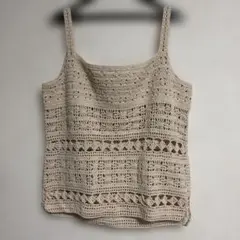 LILY YARN KNIT CAMISOLE/キャミソール春ビスチェ - メルカリ