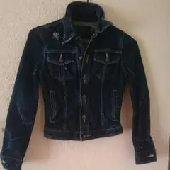 SLY　Ｇジャン ダメージ加工 インディゴ製品 サイズS