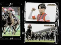 まねき馬 ウインカーネリアン 三浦皇成 3枚セット
