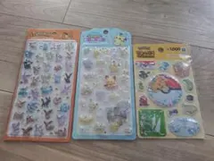 ポケモン立体シール　韓国ダイソー　キャンディーボンボン