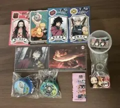 鬼滅の刃 ばかうけ シール クリップ ぷっちょ くら寿司 ロール付箋