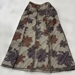keiko szukicollectionケイコスズキ花柄シアー重ねスカートのサムネイル