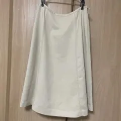 【PEYTONPLACE】ベージュ　スカート　スエード風【9号】