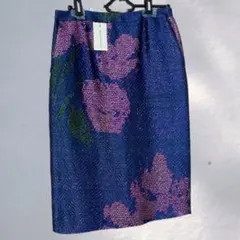 【新品】DRIES VAN NOTEN フラワージャガードタイトスカート　34のサムネイル