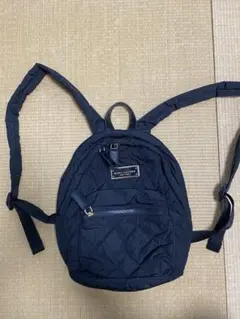 MARC JACOBS ブラックキルティングミニリュック