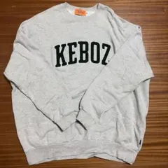 KEBOZ スウェット グレー XL B-boy ペイント汚れあり