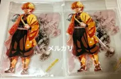 鬼滅の刃 ufotable ダイニング コラージュ台本アクリル色紙 錆兎&真菰