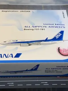 非売品/美品]1/200ANA B787-8 We fly 1st 木製台座 - メルカリ