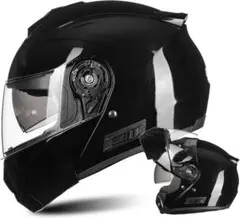 ILM バイク用 システムヘルメット フルフェイス Mサイズのサムネイル