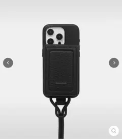 object.ioレザーストラップ 付きウォレットiPhone17ケースセット