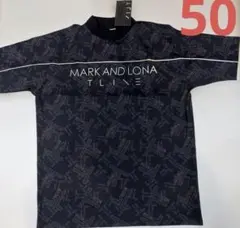 美品】マークアンドロナ キムタク着用 カモフラ モックネックシャツ XL