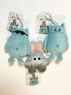 ふーごん　マスコットぬいぐるみ 3点　モーリー限定　①