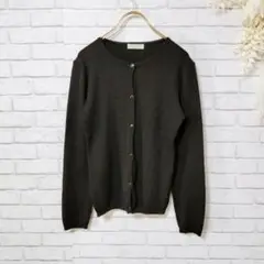 【美品】knit kitchen ニットキッチン カーディガン 黒 Free