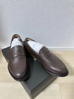 メンズローファー　新品　箱付き　革靴　本革のサムネイル