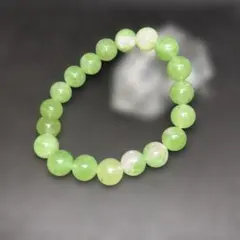 【高品質】天然石パワーストーン　ペリドットブレスレット　10㎜ 女性用サイズ