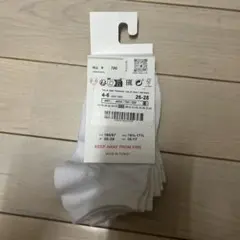 新品未使用　ZARA 靴下　白　16 17 15 女の子　男の子　3足　セット