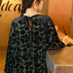 本日限定価格【forksy. 】フラワーフロッキーティアードワンピース 結婚式