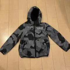 迷彩柄フード付きジャケット