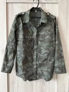 迷彩 ミリタリーシャツ