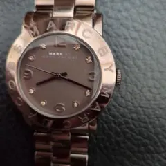 MARC BY MARC JACOBS 腕時計 ブラウン 稼働品