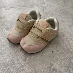 New Balance 996 ベビーシューズ ベージュ/ピンク　13cm