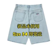 supreme BaggyDenim Short WashedIndigo 34 - メルカリ