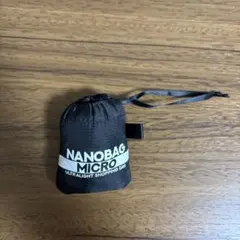 NANOBAG MICRO エコバッグ 12L ブラック コンビニバックのサムネイル