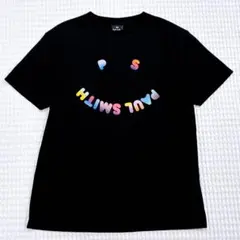 PS Paul Smith Happy スマイルロゴ Tシャツ ブラック　M〜Lのサムネイル