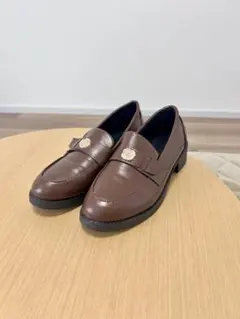 SHEIN ローファー ブラウン CN38（24cm）