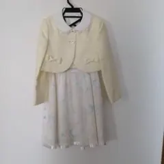 イエローボウタイジャケットとドレスセット