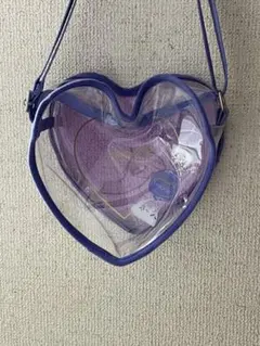 リンツ　推しカラーショルダーポーチ　ハート　パープル